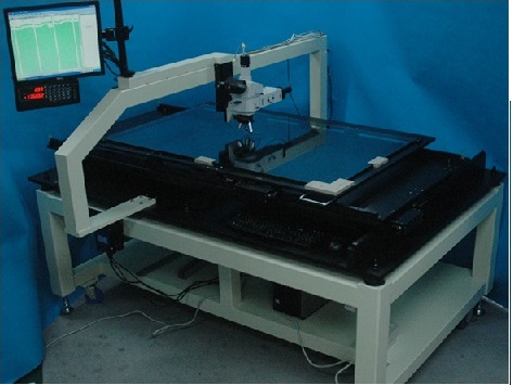 Touch screen print inspection system